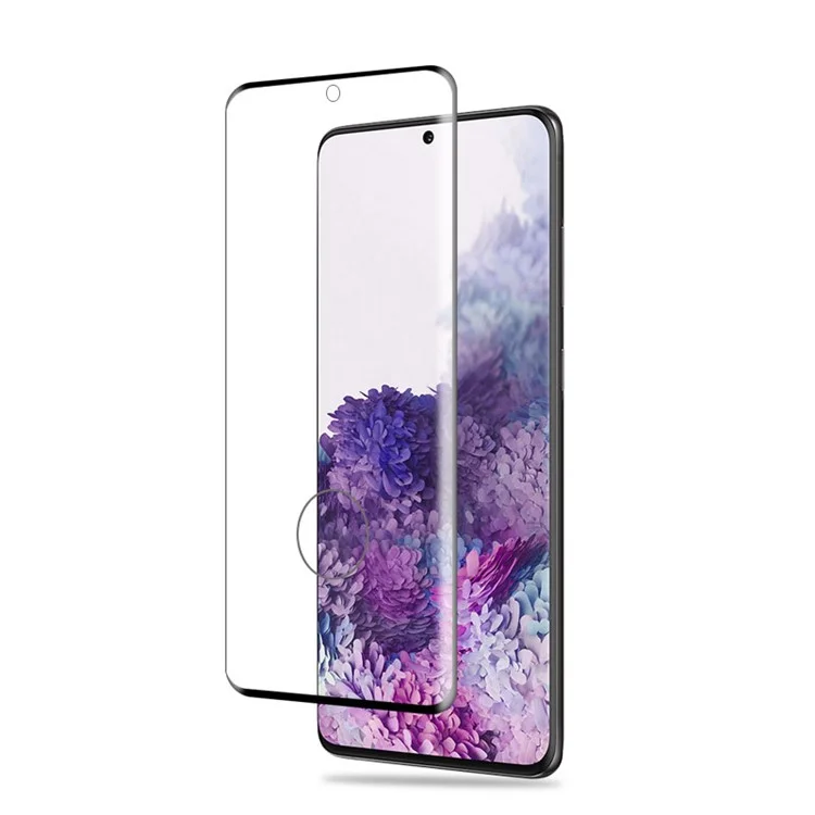 AMORUS for Samsung Galaxy S20 Plus 3D Curved Full Tempered Glass Phone Screen Protector