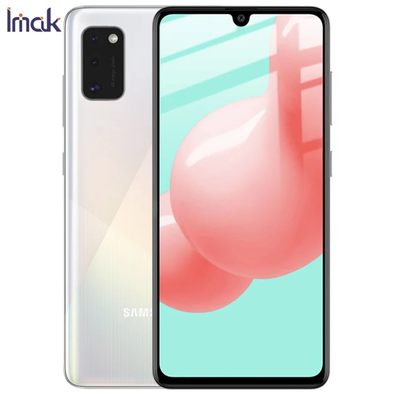 IMAK Pro+ Full Coverage Tempered Glass Screen Protector for Samsung Galaxy A41 (Global Version)
