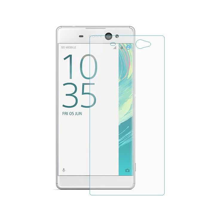 For Sony Xperia XA Ultra Tempered Glass Screen Film Guard 0.3mm Arc Edge