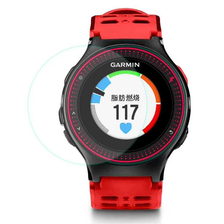 HD 0.3mm 9H Tempered Glass Screen Protector for Garmin Forerunner 225 (Straight Edge)
