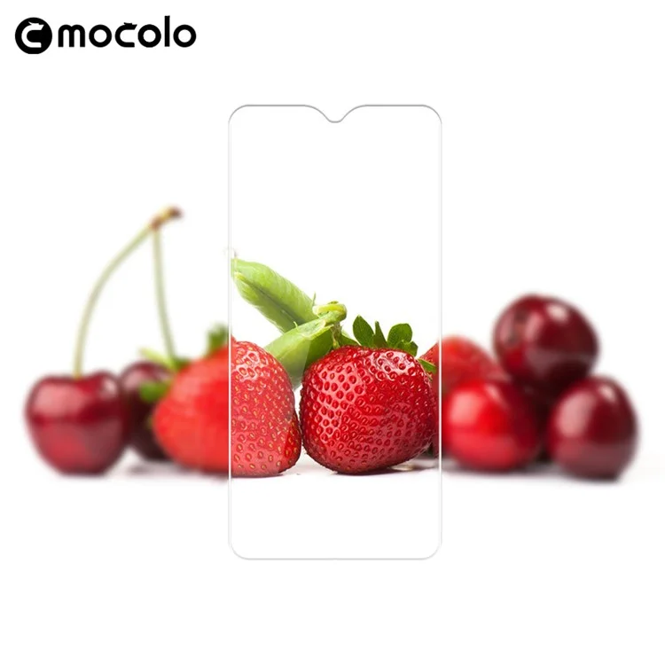 MOCOLO 2.5D Protector de Pantalla de Vidrio Templado con Pegamento Completo para Xiaomi Redmi Note 8 Pro