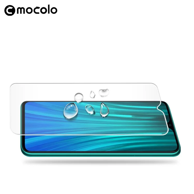 MOCOLO 2.5D Protector de Pantalla de Vidrio Templado con Pegamento Completo para Xiaomi Redmi Note 8 Pro