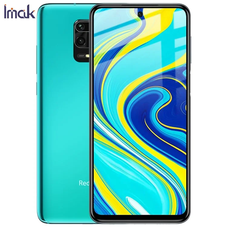 Película de vidrio templado de cobertura completa IMAK para Xiaomi Redmi Note 9S/Redmi Note 9 Pro/Redmi Note 9 Pro Max 