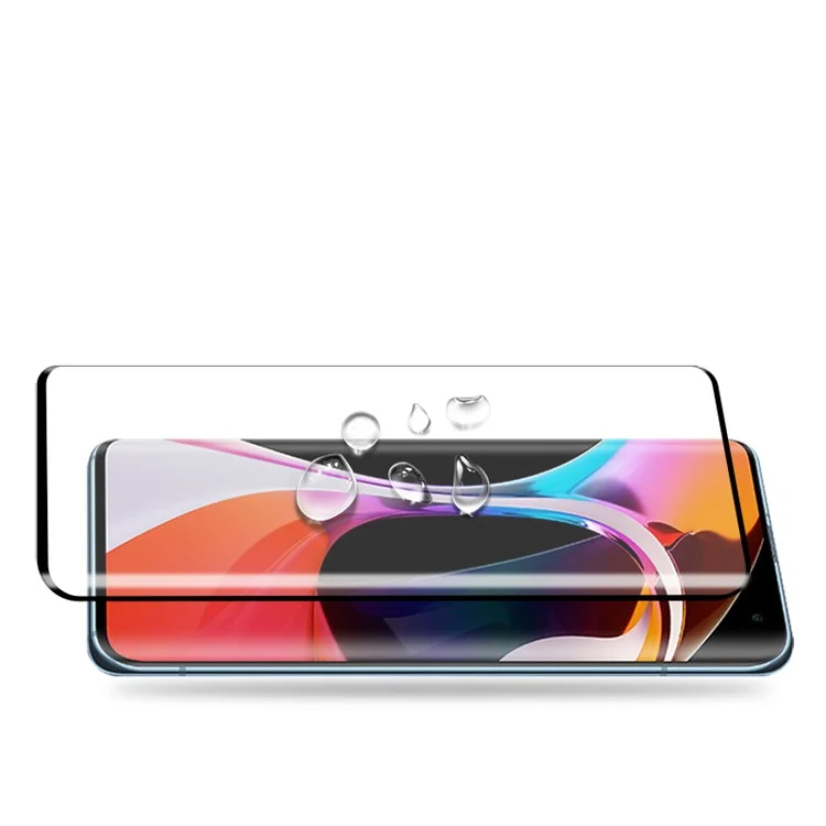 MOCOLO 3D Curved Tempered Glass Screen Protector para Xiaomi Mi 10/Mi 10 Pro - Negro