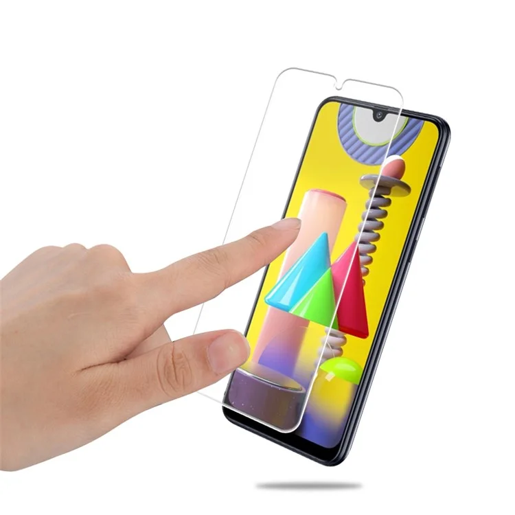 Película de Pantalla de Vidrio Templado Mocolo 2.5D Glue Completo Para Samsung Galaxy M31/M21/A50