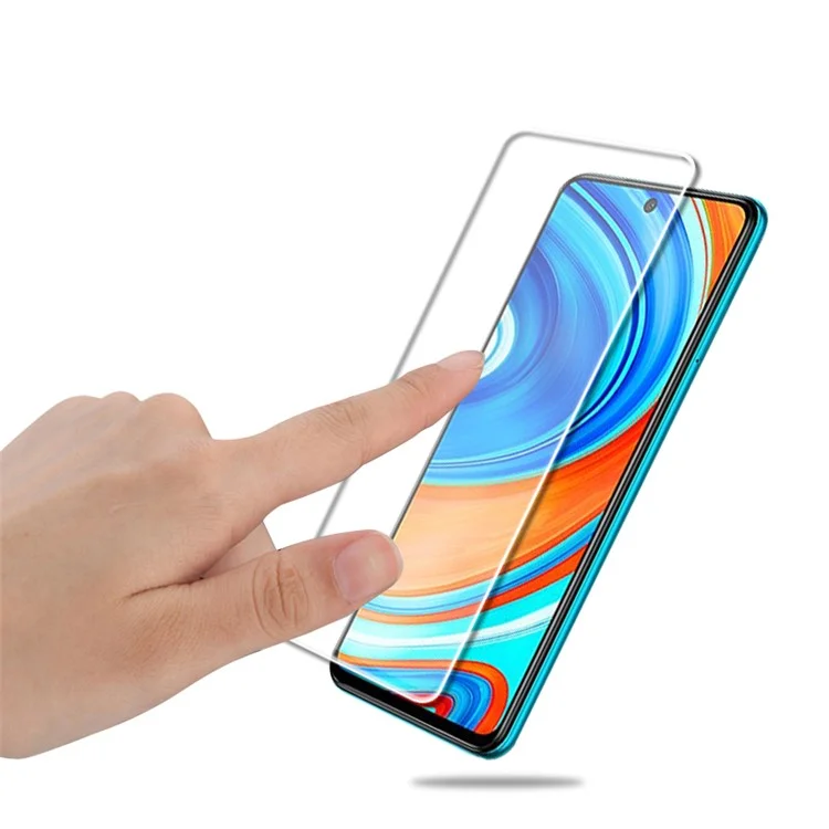 MOCOLO 2.5D Vetro Temperato Pellicola Adesiva Completa per Xiaomi Redmi Note 9S/Redmi Note 9 Pro/Redmi Note 9 Pro Max