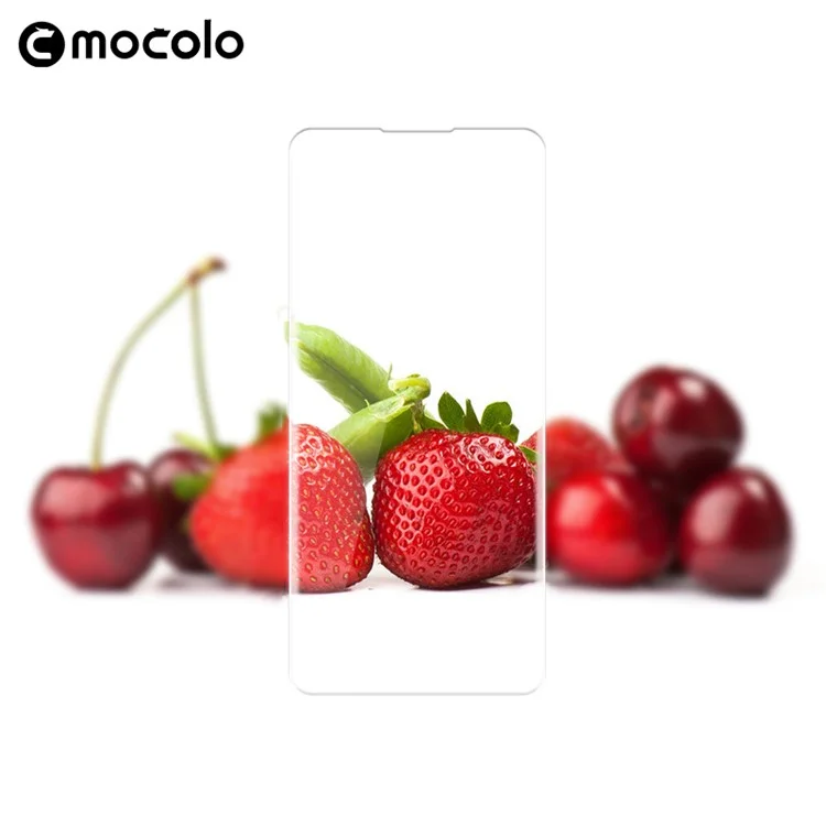 MOCOLO 3D Película de borda curva [Irradiação de luz UV] para OnePlus 8 Pro, Protetor de tela de vidro temperado com cobertura total e cola total, amigável para capas, anti-bolhas, HD claro 