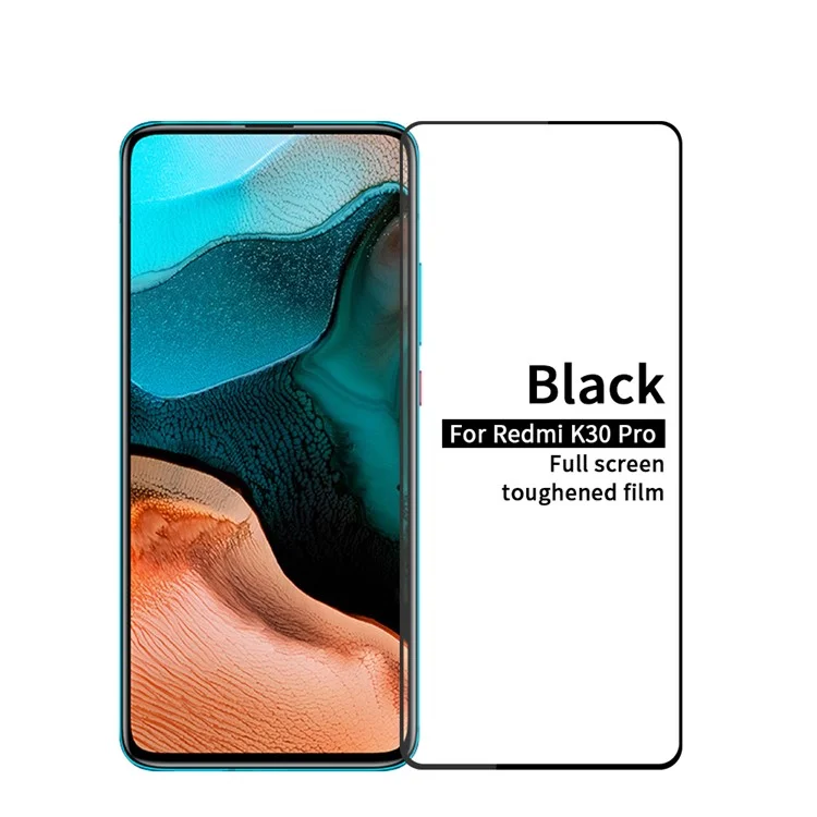 MOFI Anti-burst Full Size Tempered Glass Screen Protector Film pour Xiaomi Redmi K30 Pro/Poco F2 Pro