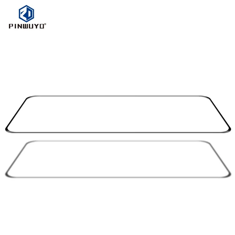 PINWUYO Hot Bending 3D Full Coverage Tempered Glass Anti-Explosion Film for Huawei P40 Pro / P40 Pro+