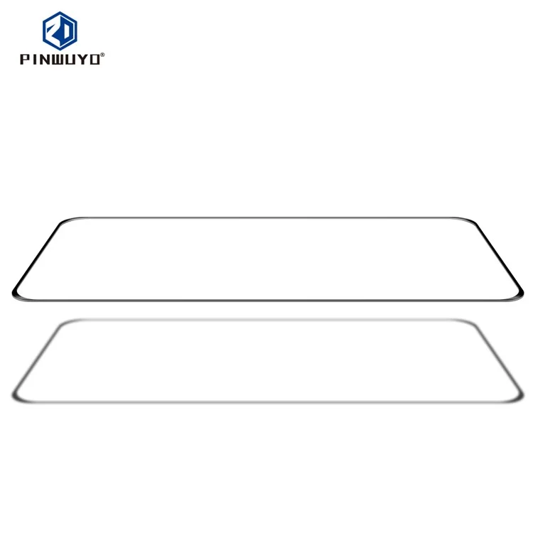 Pinwuyo Горячая Изгибание 3D Полный Охват Закаленный Стеклянный Антисузносодержащий Фильм Для Huawei P40 Pro / P40 Pro +