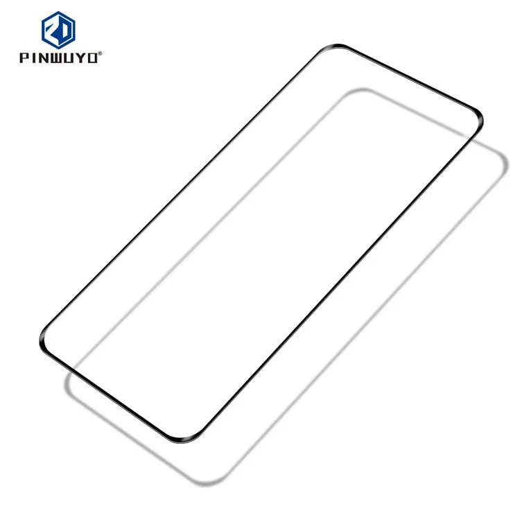 PINWUYO Hot Bending 3D Full Coverage Tempered Glass Anti-explosion Film for Huawei P40 Pro/P40 Pro+