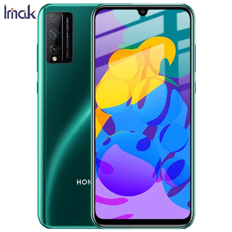 IMAK Complete Covering Tempered Glass Screen Protector for Honor Play 4T Pro/20 Lite/Play 9A