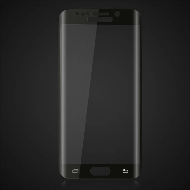 HAT PRINCE 3D Curved Tempered Glass Screen Film for Samsung Galaxy S6 Edge Plus G928 - Black