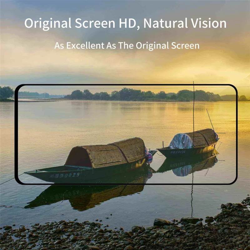 ENKAY HAT PRINCE 2Pcs/Set Full Glue 0.26mm 9H 2.5D Tempered Glass Full Screen Protector Cover for Xiaomi Redmi Note 9