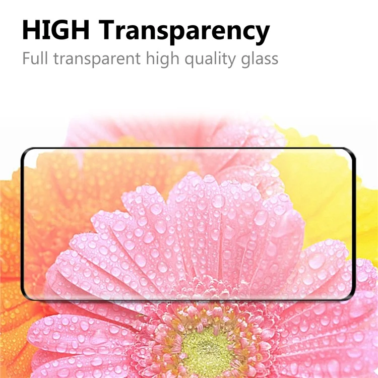 Ultra Clear 3D Tempered Glass Full Screen Guard Film pour OnePlus 8