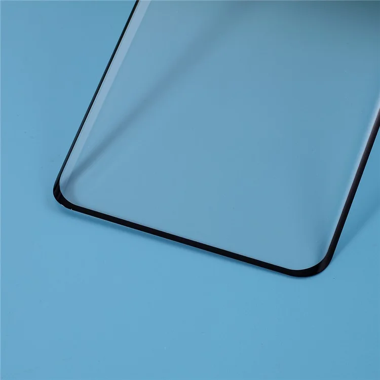 Rurihai Pour OnePlus 8 Pro [3D Curbe Full Glue] Protecteur de Film D'écran en Verre Trempé