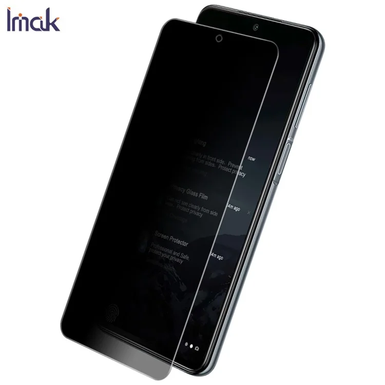 IMAK Anti-Peep 9H Tempered Glass Screen Protector Film for Xiaomi Redmi Note 9 Pro / 9 Pro Max / 9S