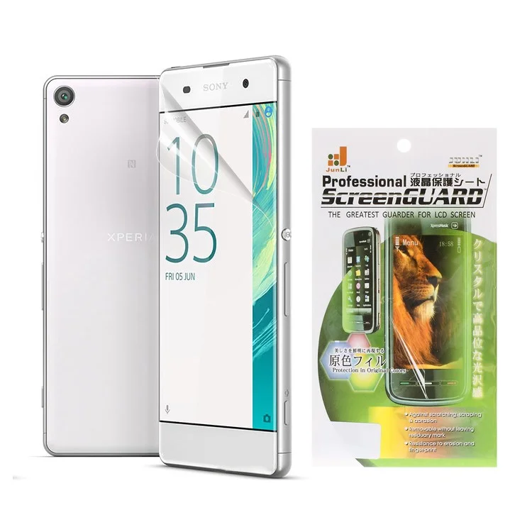 HD Clear LCD Screen Protector Film for Sony Xperia XA / XA Dual (With Black Package)