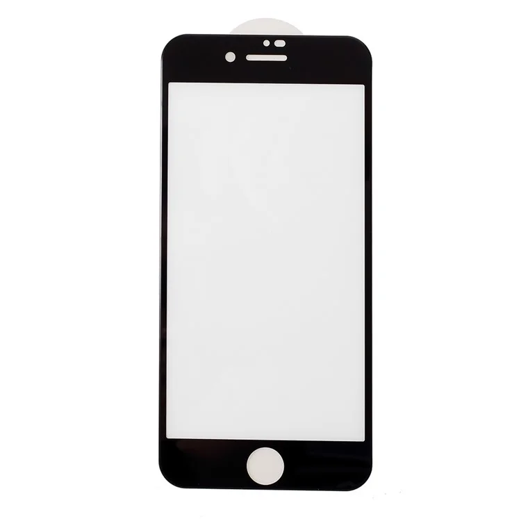 Soft TPU+PET Screen Protector [sblocco di Impronte Digitali] Per Iphone SE (2a Generazione)/iphone 8/7 - Nero