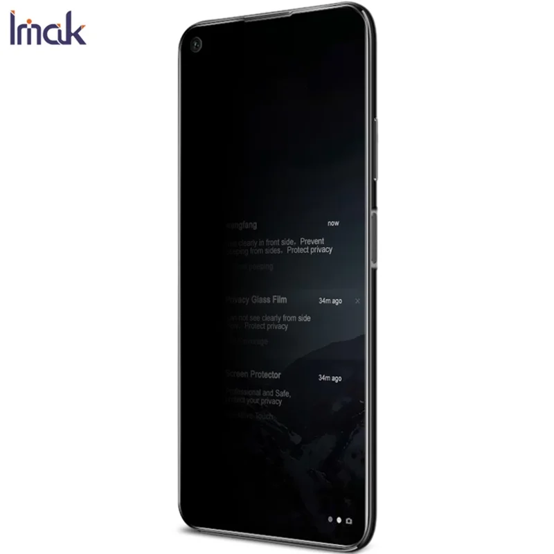 IMAK Privacy Anti-Peep Tempered Glass Screen Protector for Huawei P40 Lite / nova 6 SE / Nova 7i