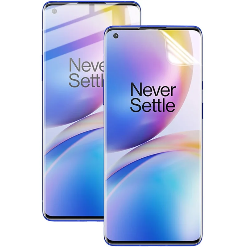 2 st/parti IMAK Soft Clearer Hydrogel Film III Full Screen Protector Film för OnePlus 8 Pro