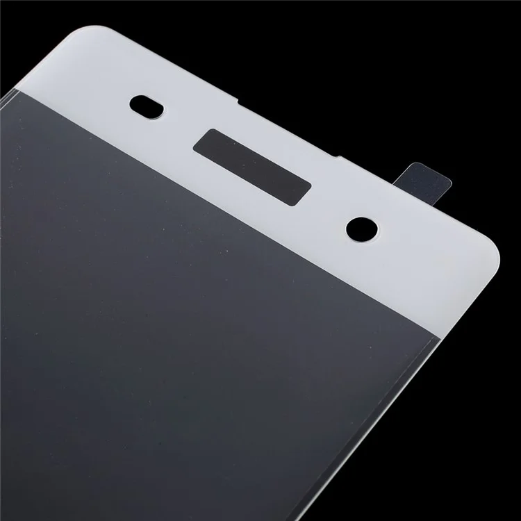 For Sony Xperia XA / XA Dual Full Coverage Tempered Glass Screen Guard Film Anti-explosion - White
