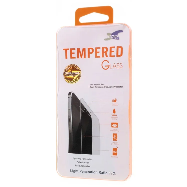 For Sony Xperia XA / XA Dual Full Coverage Tempered Glass Screen Guard Film Anti-explosion - White