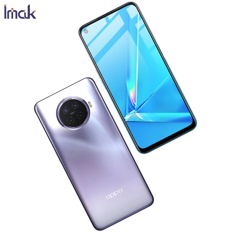 IMAK Pro+ Full Coverage Anti-explosion Tempered Glass Screen Protector for OPPO Ace2 / A52