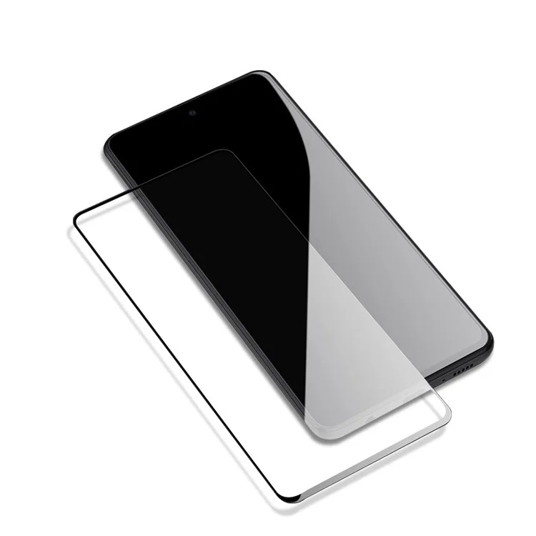 MOCOLO for Samsung Galaxy A51 SM-A515 3D Curved Side Glue Tempered Glass Full Screen Protector Film - Black