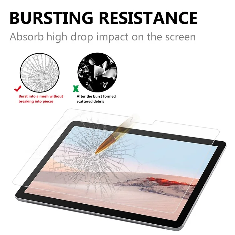 Tempered Glass Screen Protector Guard Film Straight Edge for Surface Go 2