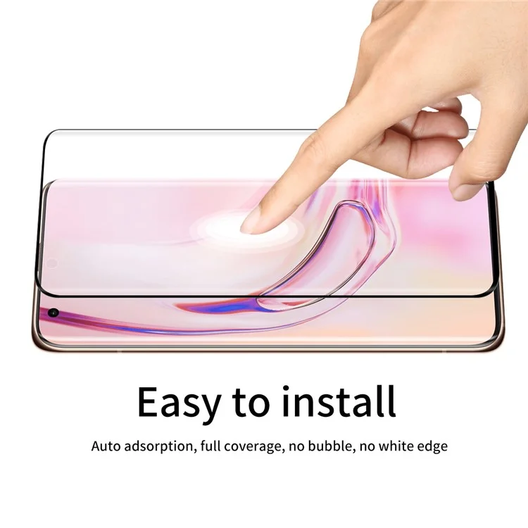 ENKAY 0.26mm 9H 3D Full Coverage Tempered Glass Screen Film Protector for Xiaomi Mi 10/Mi 10 Pro