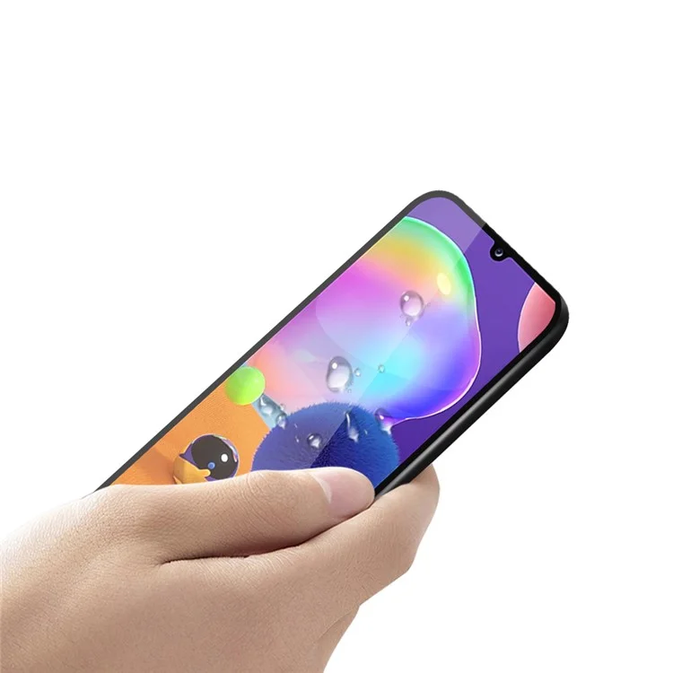 MOFI 2.5D 9H Couverture Fleur Film de Garde de Verre Tempérée Pour Galaxy A31