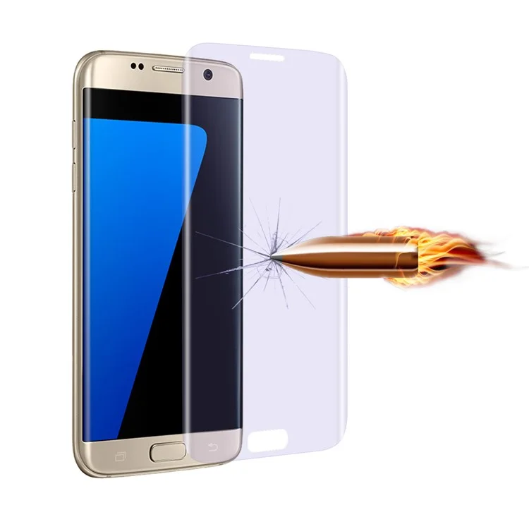 0.3mm 3D Anti-blue-ray Tempered Glass Film for Samsung Galaxy S7 edge G935 5.5-inch Full Covering