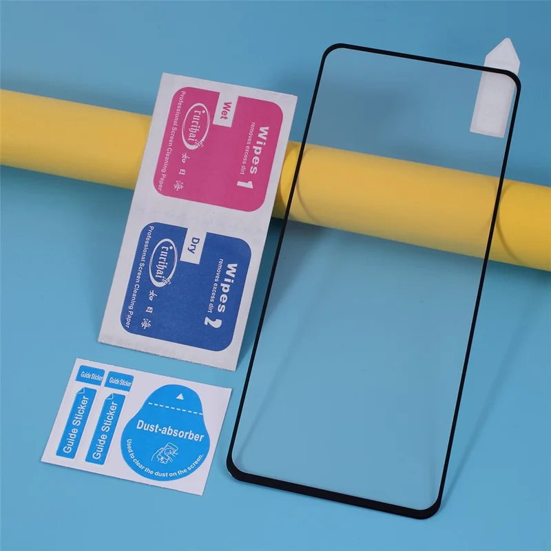 RURIHAI واقي شاشة زجاجي مقسّى بحماية صلبة 2.5D لهاتف Samsung Galaxy A21s