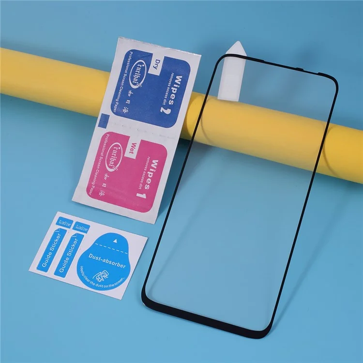 RURIHAI 2.5D Solid Defense Protecteur d'écran en verre trempé pour Huawei P40 Lite 5G