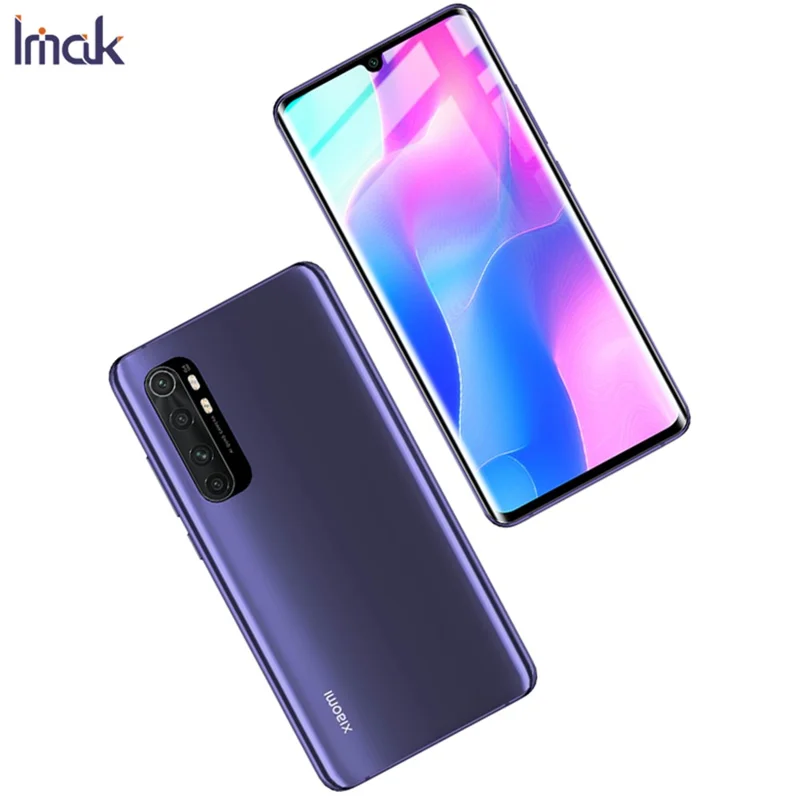 IMAK 3D Curved Full Coverage Tempered Glass Screen Protector for Xiaomi Mi Note 10 Lite