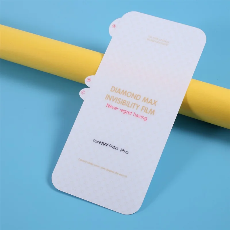 Full Screen Soft TPU Hydrogel Protector Guard Film for Huawei P40 Pro