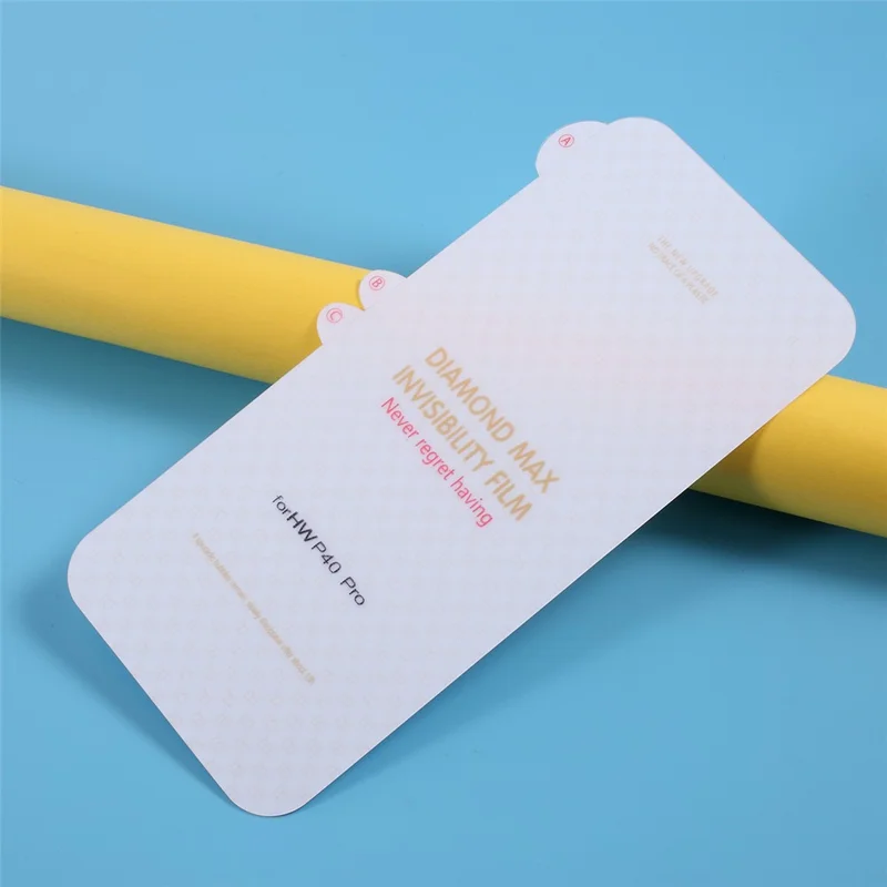 Full Screen Soft TPU Hydrogel Protector Guard Film for Huawei P40 Pro