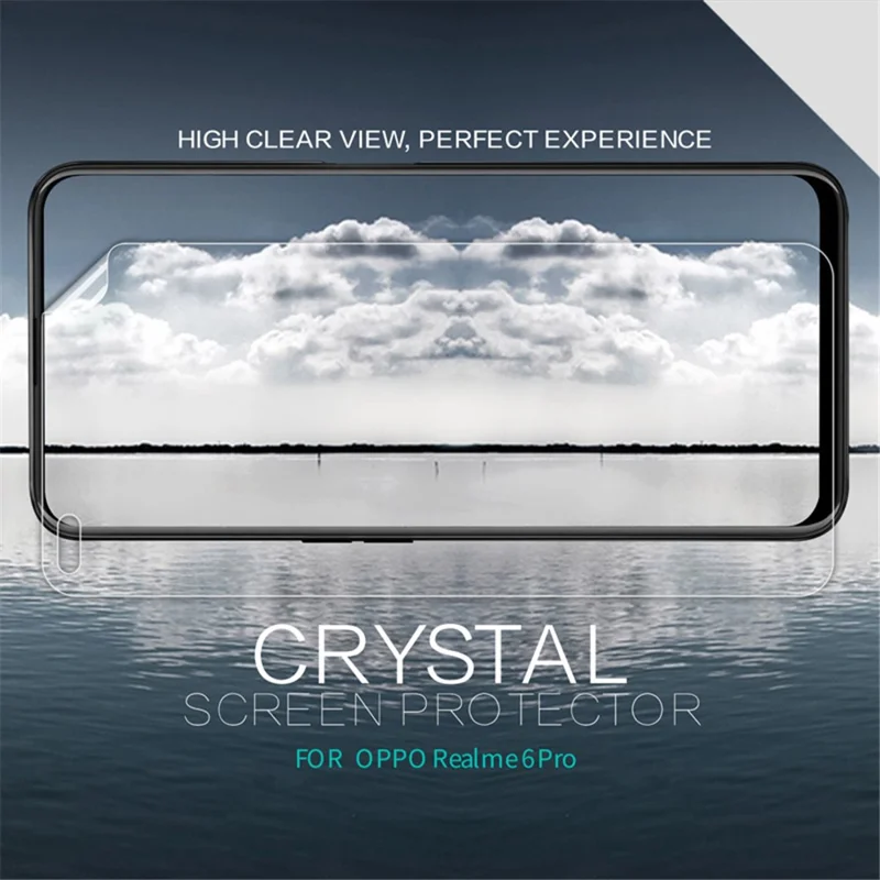 NILLKIN Anti-fingerprint Crystal Clear LCD Bildschirmschutzfolie für Realme 6 Pro