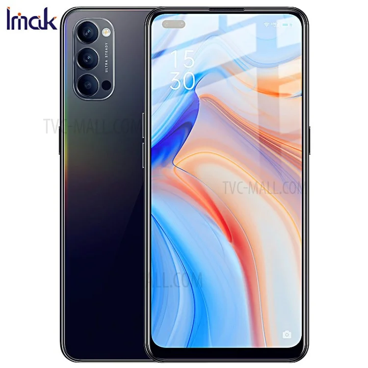 IMAK Full Size Tempered Glass Screen Protective Film for Oppo Reno4 5G