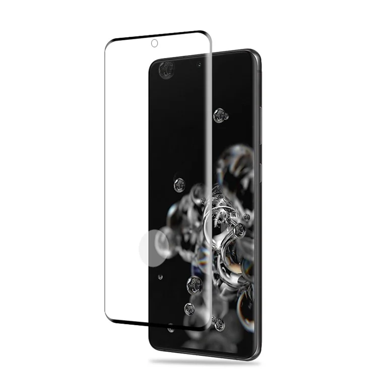 MOCOLO для Samsung Galaxy S20 Ultra 3D Изогнутый полноэкранный полноклеевой защитный экран из закаленного стекла [поддержка ультразвукового биометрического сканера отпечатков пальцев]