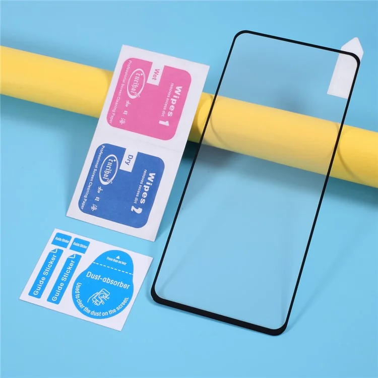 RURIHAI 2.5D Solid Defense Tempered Glass Screen Protector for LG K61/Q61/Q51