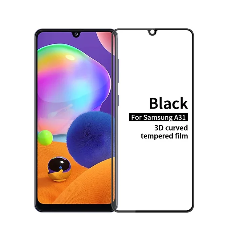 MOFI 3D Curved Anti-explosion Tempered Glass Screen Film Protector per Samsung Galaxy A31