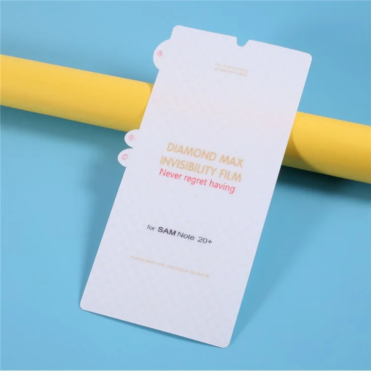 Soft TPU Телефона Экрана Для Samsung Galaxy Note20 Ultra/Note20 Ultra 5G