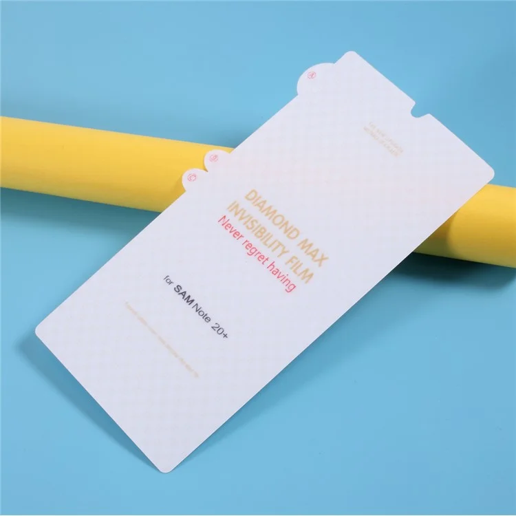 Soft TPU Телефона Экрана Для Samsung Galaxy Note20 Ultra/Note20 Ultra 5G