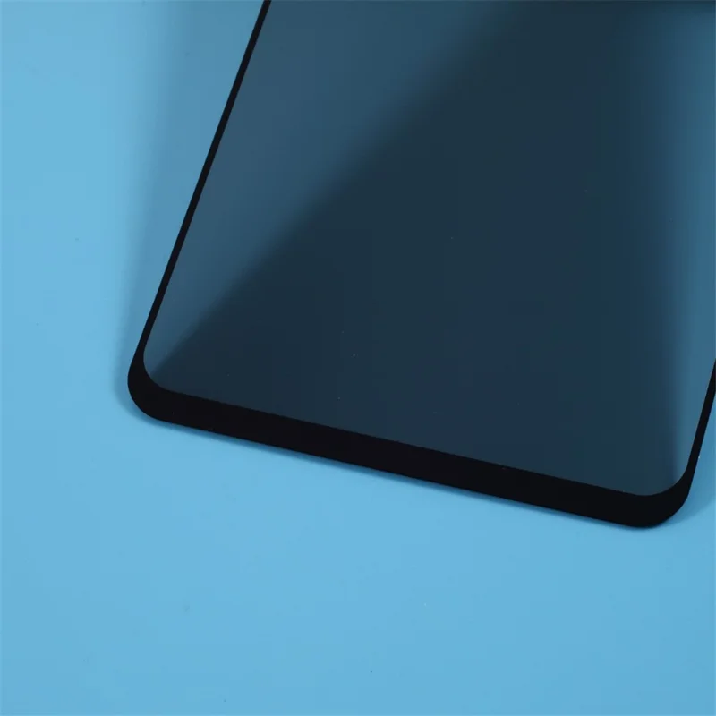 واقي شاشة من الزجاج المقوى بطباعة حريرية ضد التلصص وكامل التغطية لهاتف Samsung Galaxy A21s