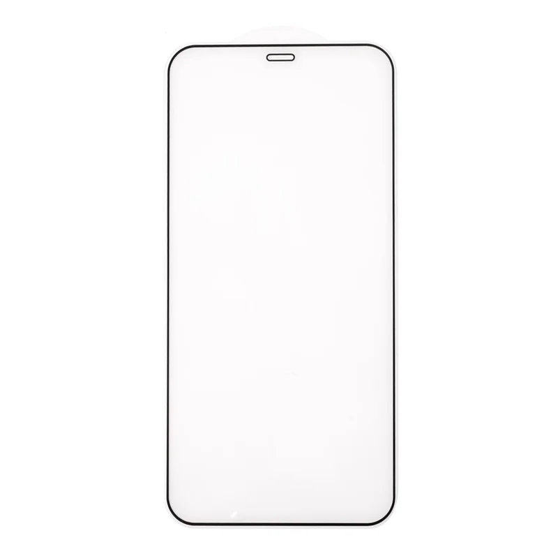 Full Size Silk Printing Anti-fingerprint Tempered Glass Screen Protector for iPhone 12 Pro/12