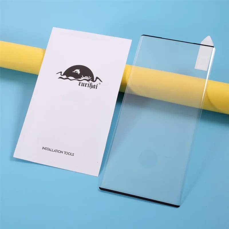 RURIHAI for Samsung Galaxy Note20 Ultra/Note20 Ultra 5G [3D Curved Side Glue ] Tempered Glass Screen Protector Film