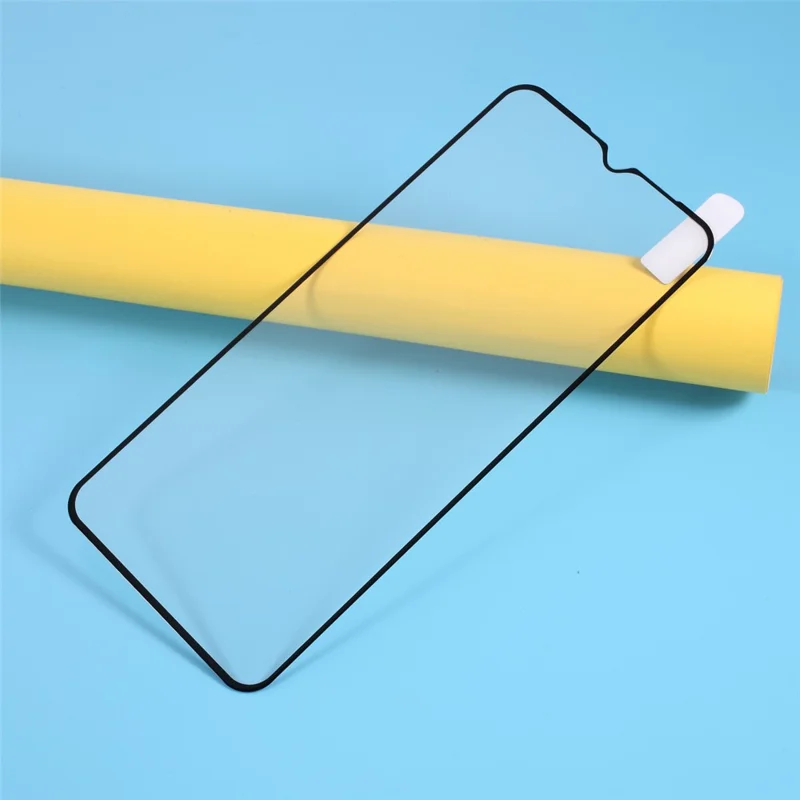 Full Size Silk Printing Tempered Glass Screen Film (Full Glue) for Realme C11