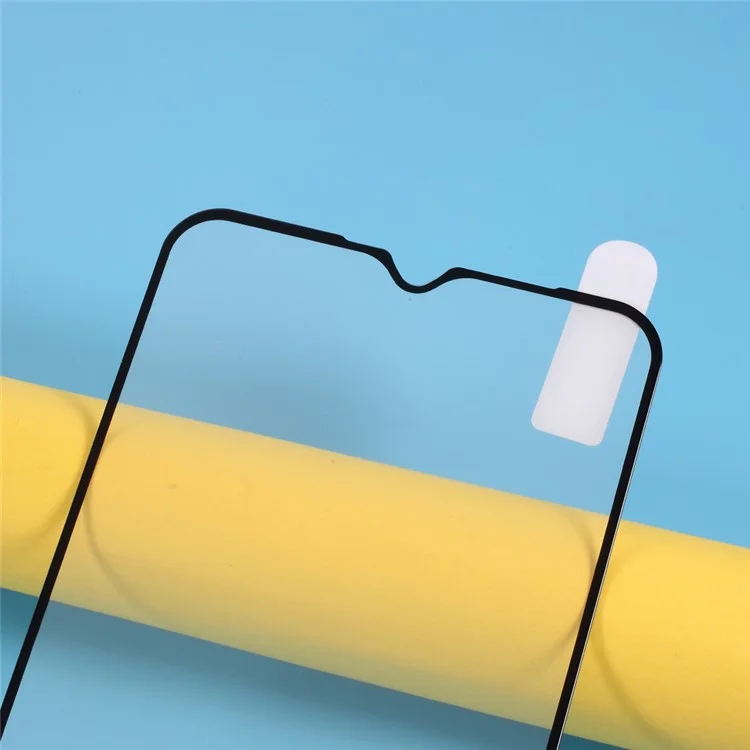 Film de protection d'écran en verre trempé et imprimé au sérigraphie (colle complète) pour Xiaomi Redmi 9A/Redmi 9C